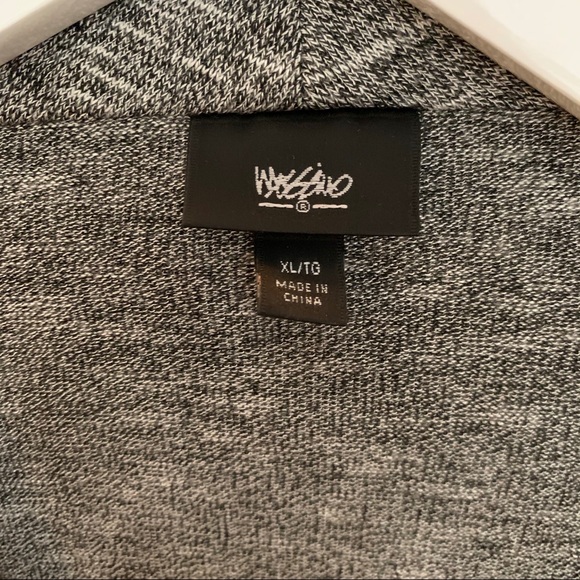 Mossimo Athletic Grey Zipper Jacket Size X-Large - Picture 3 of 7